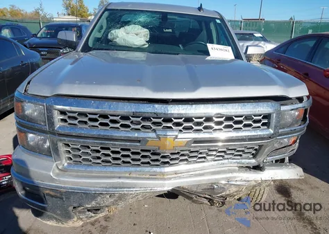2015 Chevrolet Silverado 1500 1Lt из США, поврежденный, VIN 1GCVKREC0FZ393381